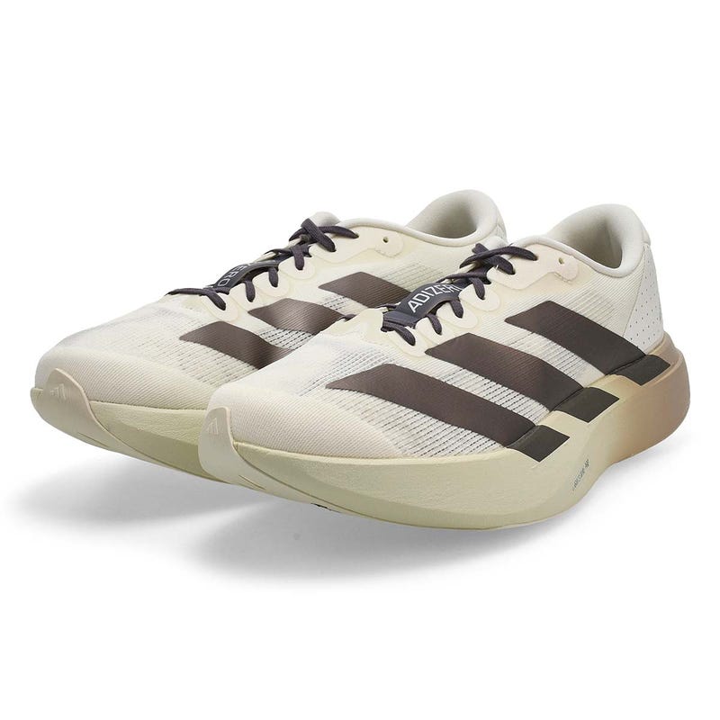 Espadrille de performance Adizero EVO SL pour homme - Blanc cassé/Métallique café/Argent