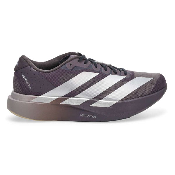 Espadrilles Adizero EVO SL pour hommes - Gris/Argent/Granit