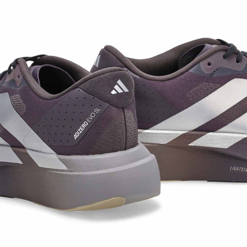 Espadrilles Adizero EVO SL pour hommes - Gris/Argent/Granit