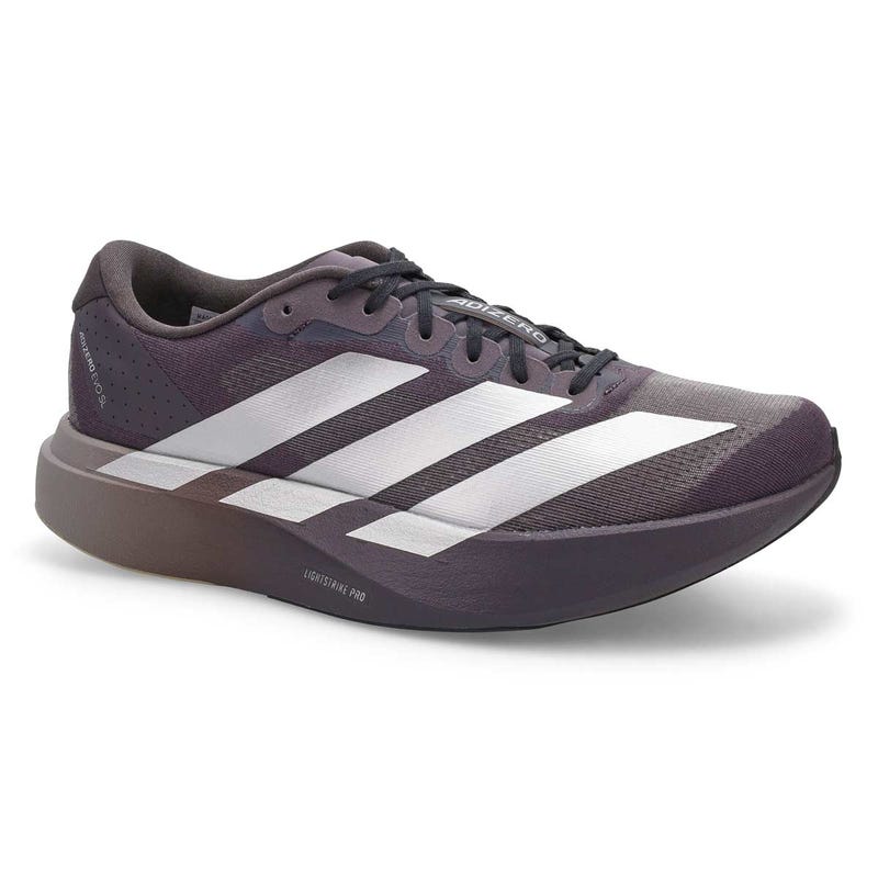 Espadrilles Adizero EVO SL pour hommes - Gris/Argent/Granit