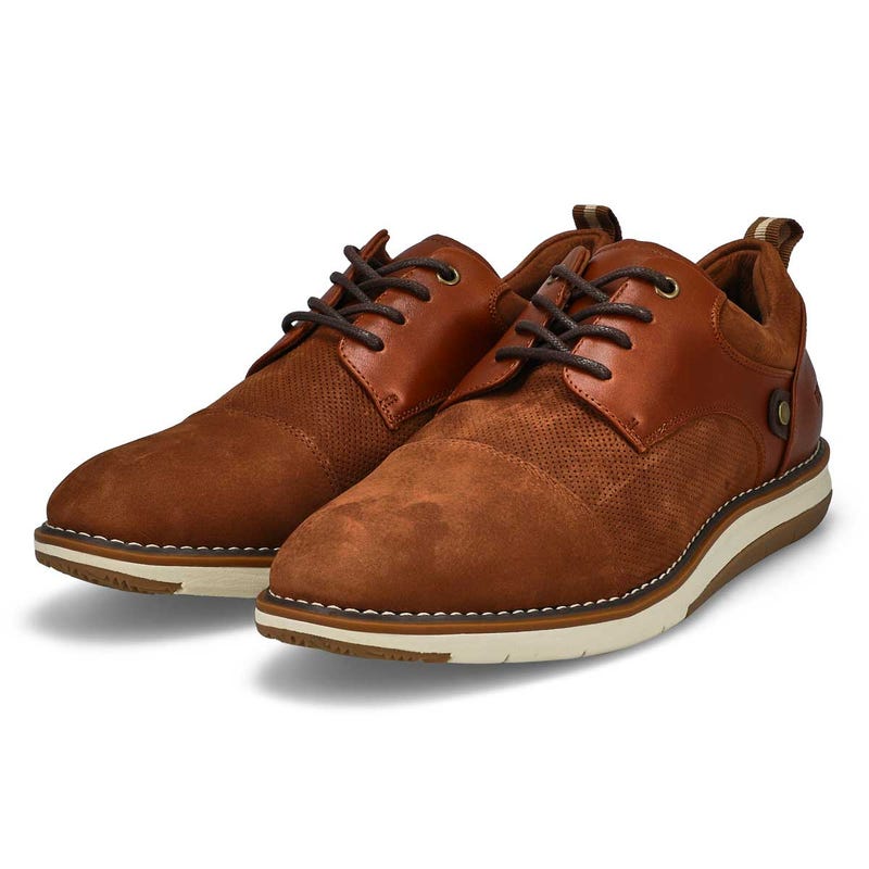 Men's Kingston Leather Casual Dress Oxford - Brown