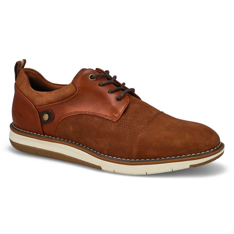 Men's Kingston Leather Casual Dress Oxford - Brown