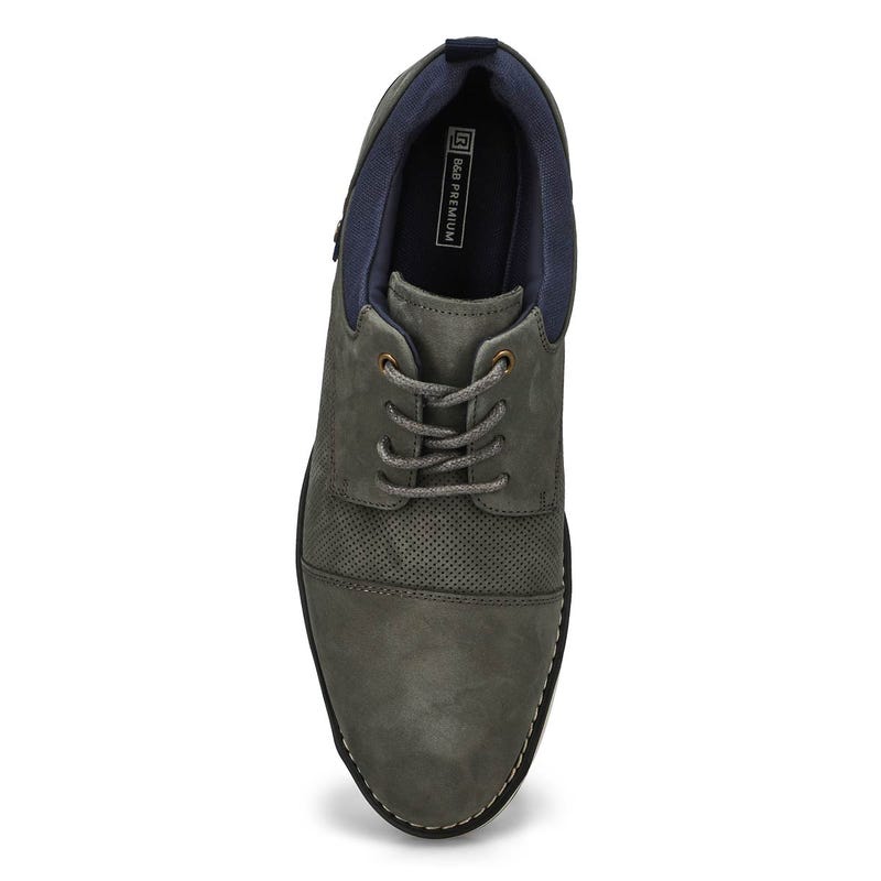 Men's Kingston Nubuck Casual Dress Oxford - Grey