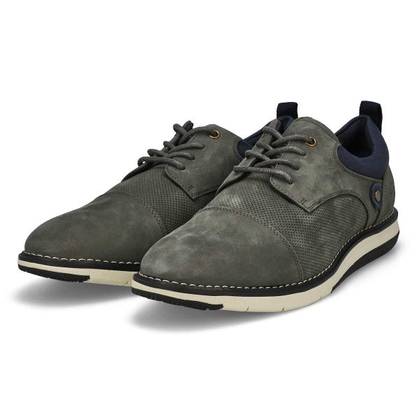 Men's Kingston Nubuck Casual Dress Oxford - Grey