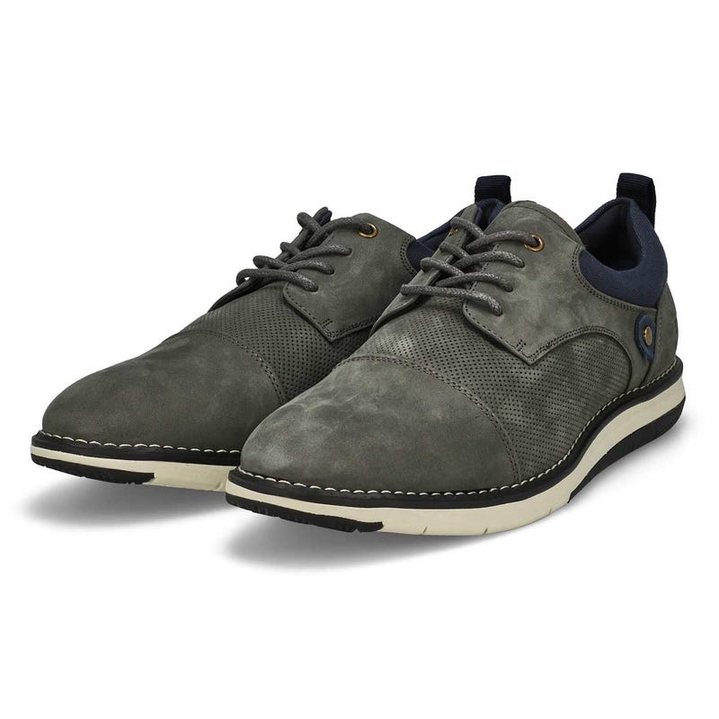 Men's Kingston Nubuck Casual Dress Oxford - Grey