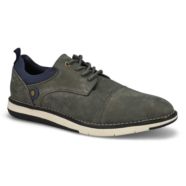 Men's Kingston Nubuck Casual Dress Oxford - Grey