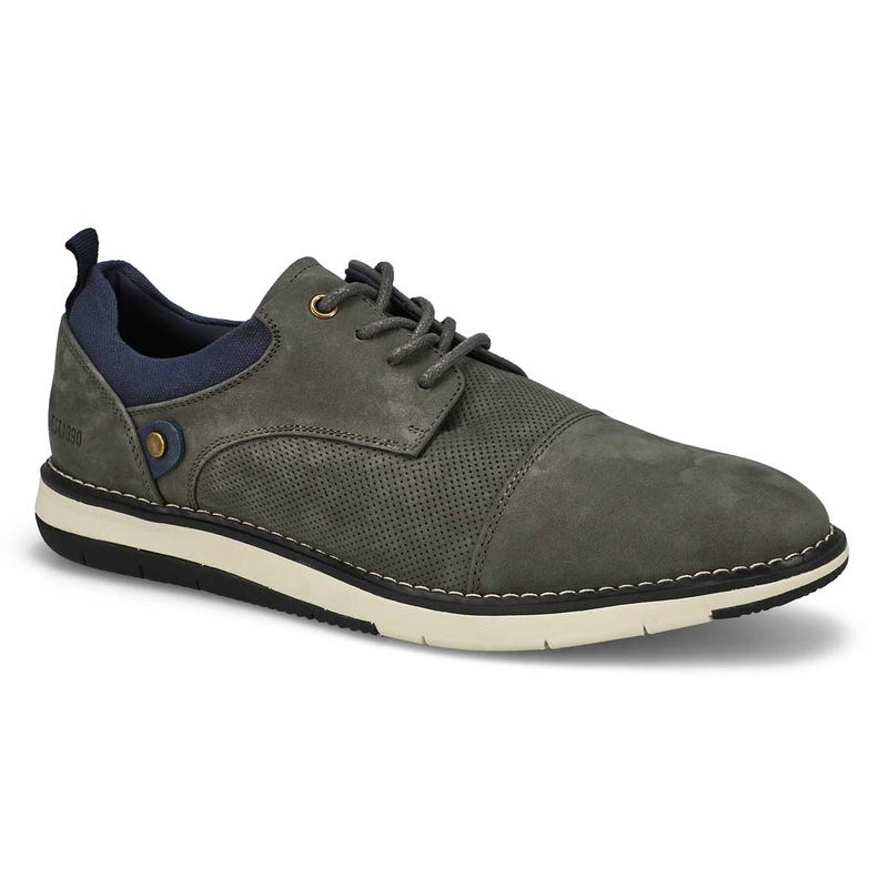 Men's Kingston Nubuck Casual Dress Oxford - Grey