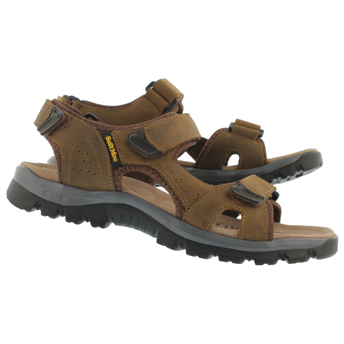 soft moc mens sandals