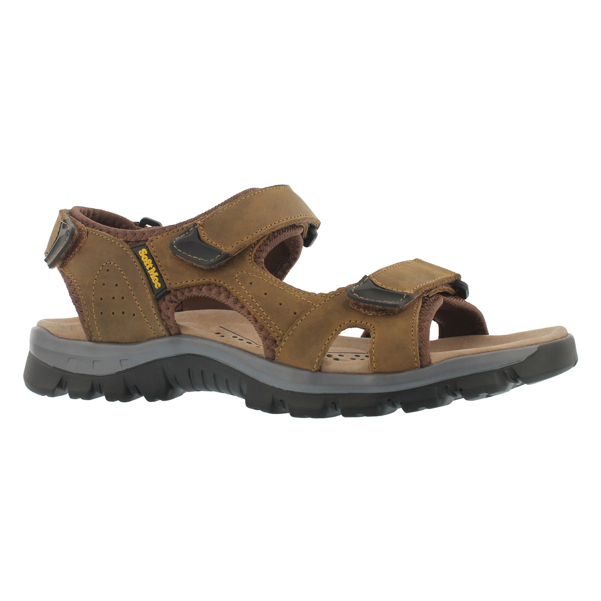 soft moc mens sandals