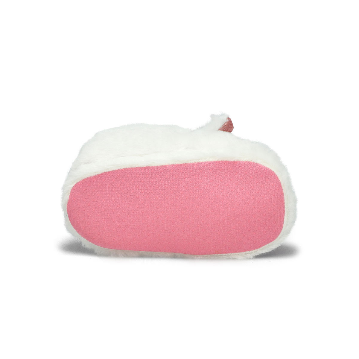 Infant's Kitty Slipper Bootie - White Pink