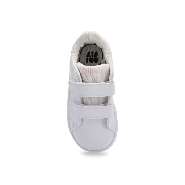 Infants'  Grand Court 3.0 CF I Sneaker - White/Iridescent/White
