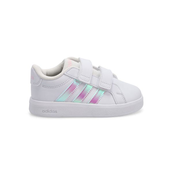 Infants'  Grand Court 3.0 CF I Sneaker - White/Iridescent/White