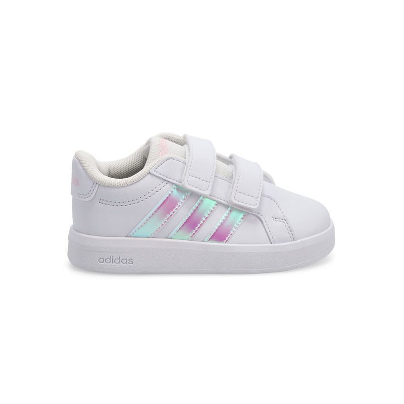 Infants'  Grand Court 3.0 CF I Sneaker - White/Iridescent/White