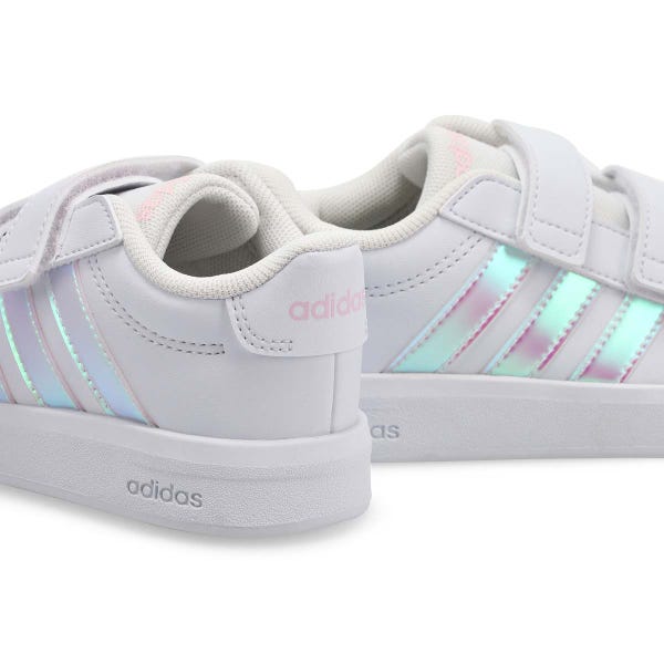 Infants'  Grand Court 3.0 CF I Sneaker - White/Iridescent/White