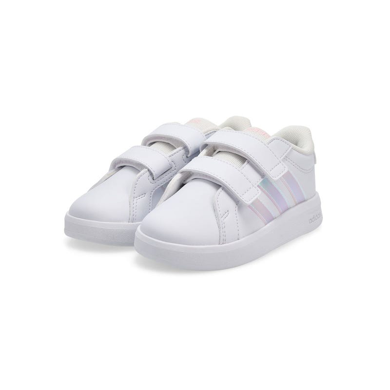 Infants'  Grand Court 3.0 CF I Sneaker - White/Iridescent/White