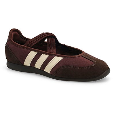 Lds Barreda Mary Jane Sneaker - Shadow Brown/Cream White/Aurora Coffee