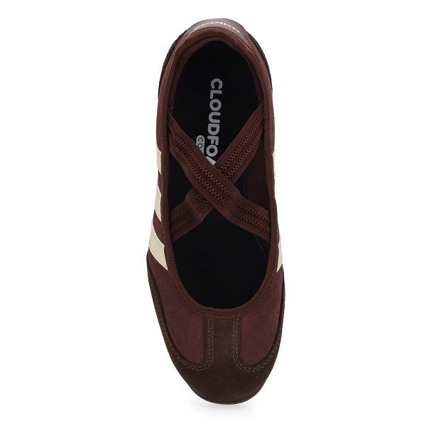 Women's Barreda Mary Jane Sneaker - Shadow Brown/Cream White/Aurora Coffee