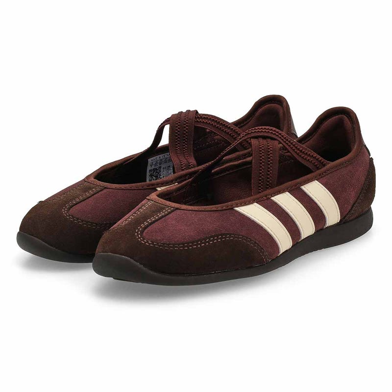 Women's Barreda Mary Jane Sneaker - Shadow Brown/Cream White/Aurora Coffee