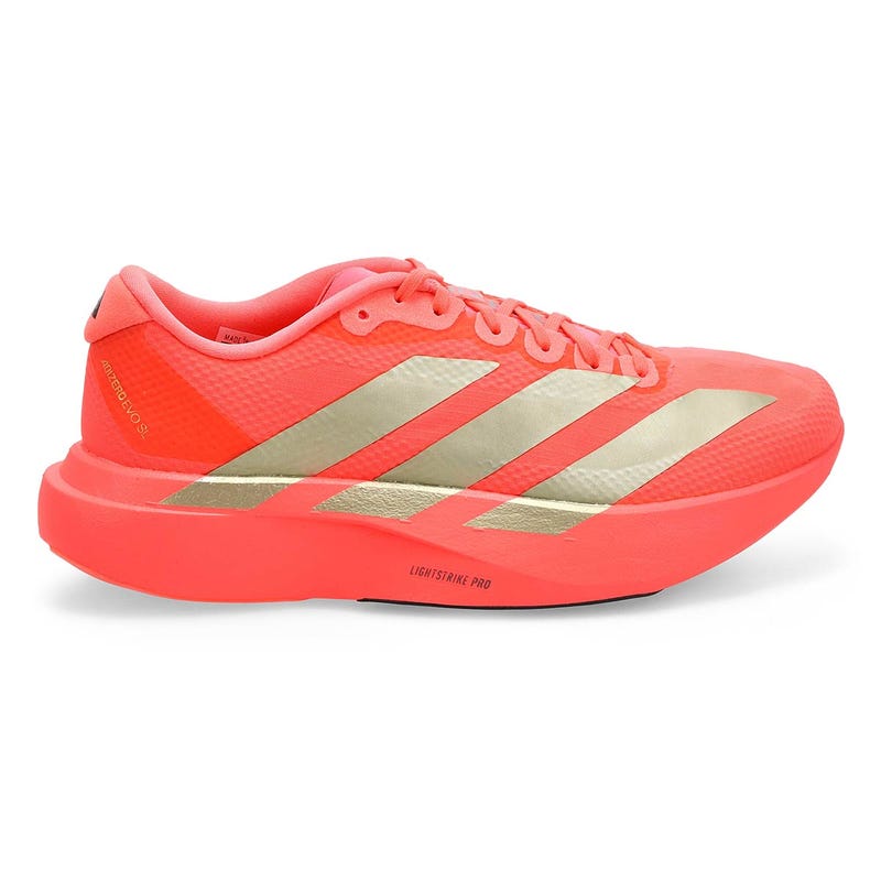 Espadrille de performance Adizero EVO SL pour femmes - Solar Turbo/Noir/Carbone