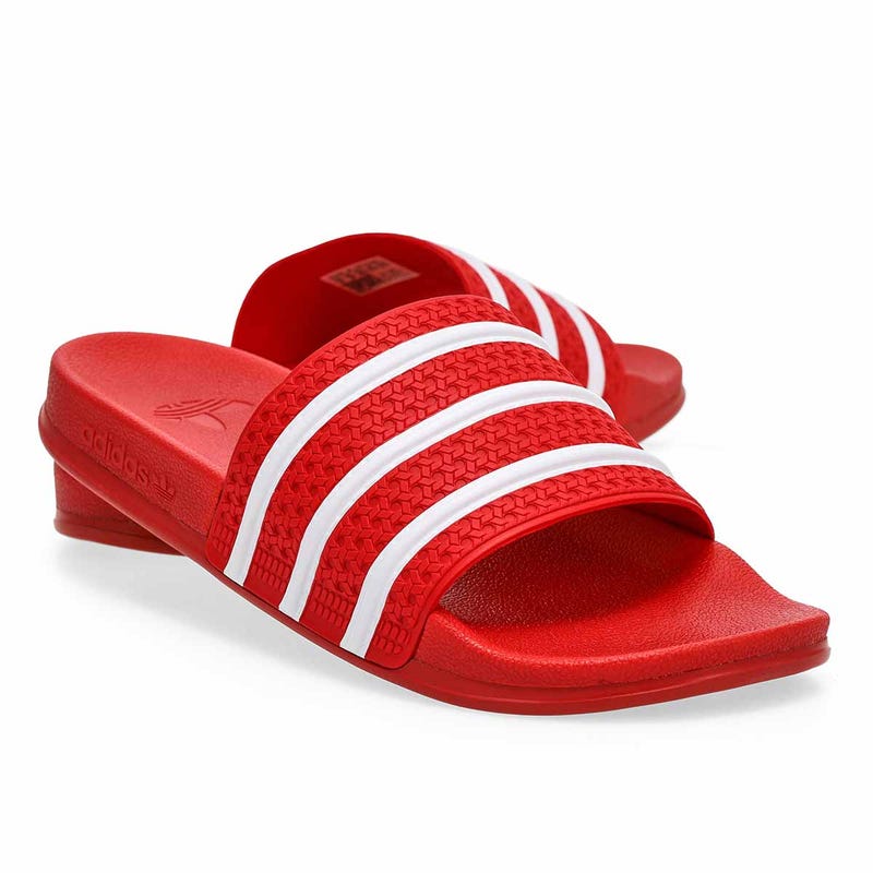 Men's Adilette OG Comfort Sandal - Red/White