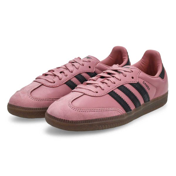 Women's Samba OG Lace Up Sneaker - Magic Mauve/Black/Gum