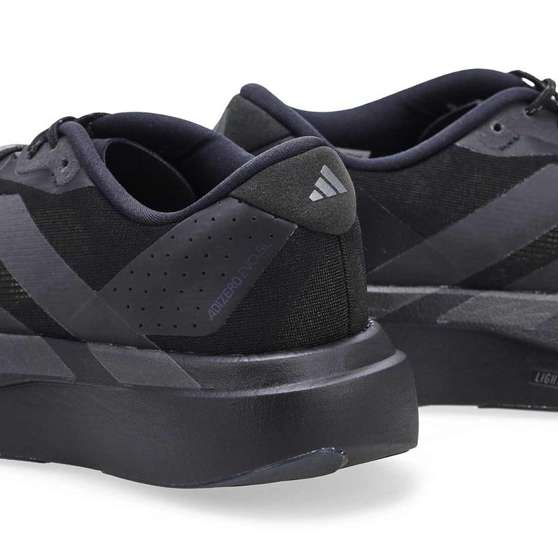 Men's Adizero EVO SL Performance Sneaker - Black/Utility Black/White Tint