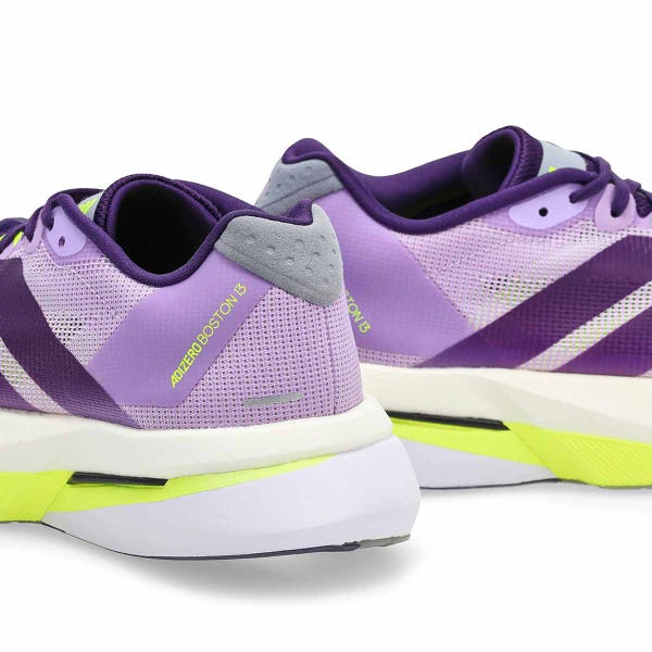 Baskets de performance ADIZERO BOSTON 13, prune/violet, femmes