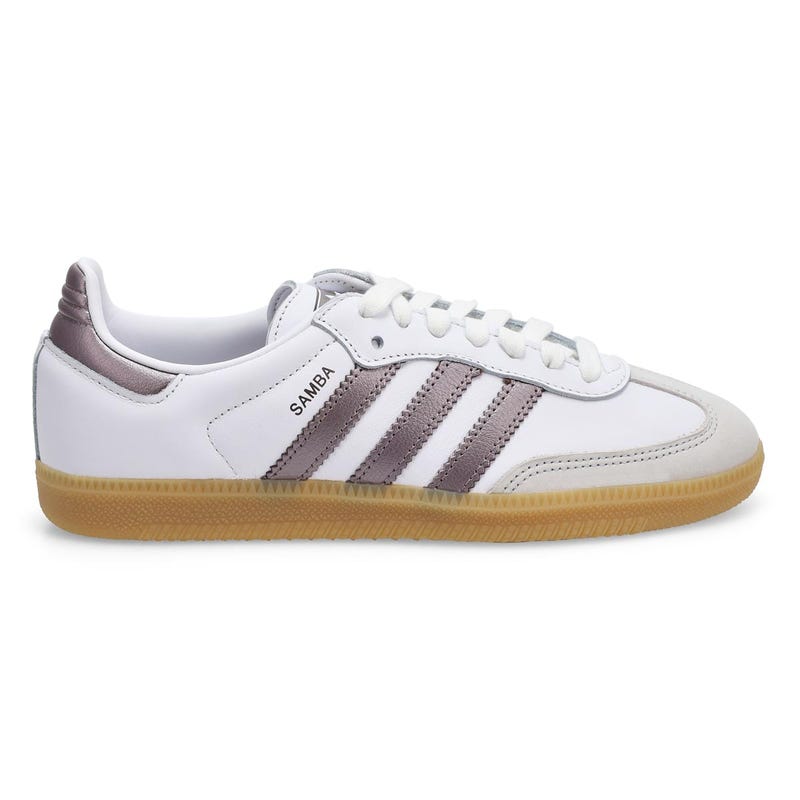 Espadrille à lacets femme Samba OG – Blanc/Café/Gomme