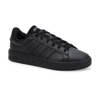 Espadrille Grand Court 3.0 J pour enfants - Noir/Noir/Noir