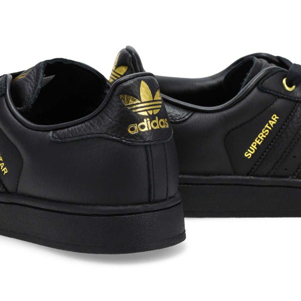 Men's Superstar II Lace Up Sneaker - Black/Black/Gold Metallic