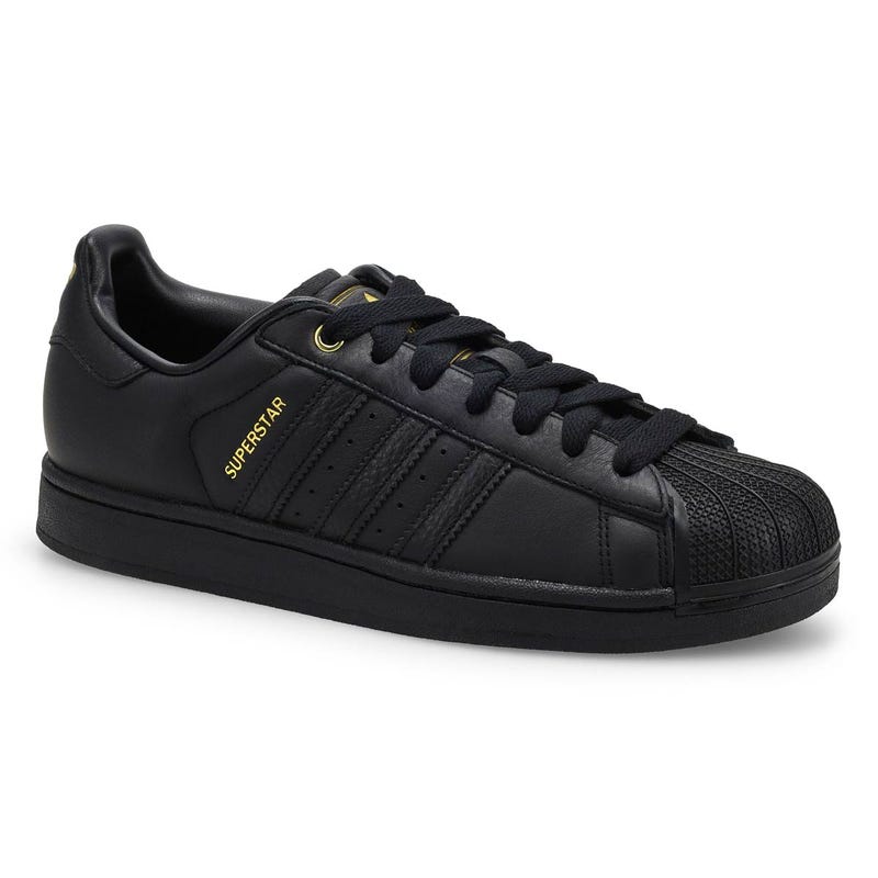 Men's Superstar II Lace Up Sneaker - Black/Black/Gold Metallic
