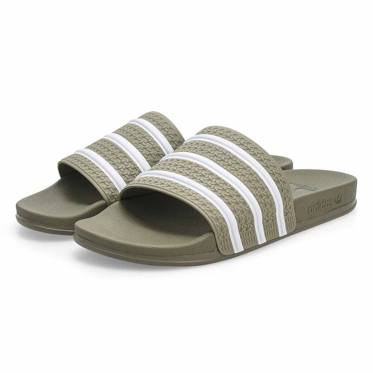 Claquette ADILETTE OG COMFORT, rouge/blanc, hommes