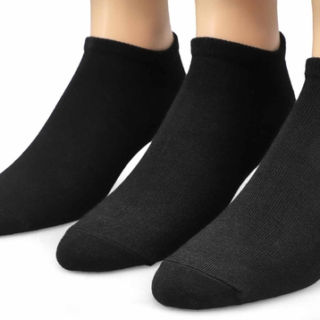 Men's Soft & Dreamy Crew Sock 6 Pack - Black