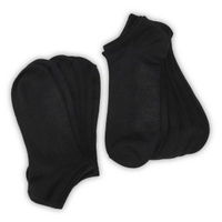 Men's Soft & Dreamy Crew Sock 6 Pack - Black