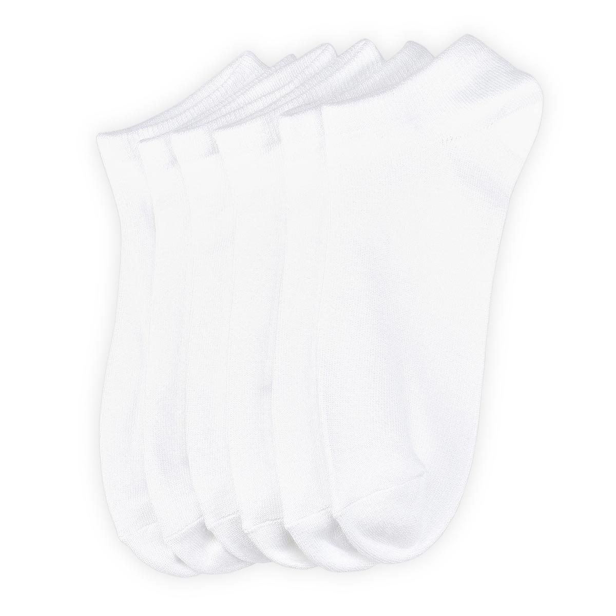 Men's Soft & Dreamy Crew Sock 6 Pack - White
