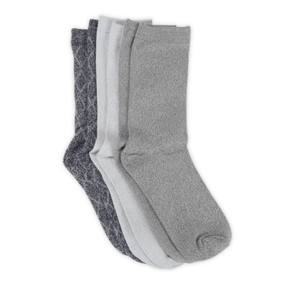 Chaussettes Diamond Texture, mlt, fem-3p