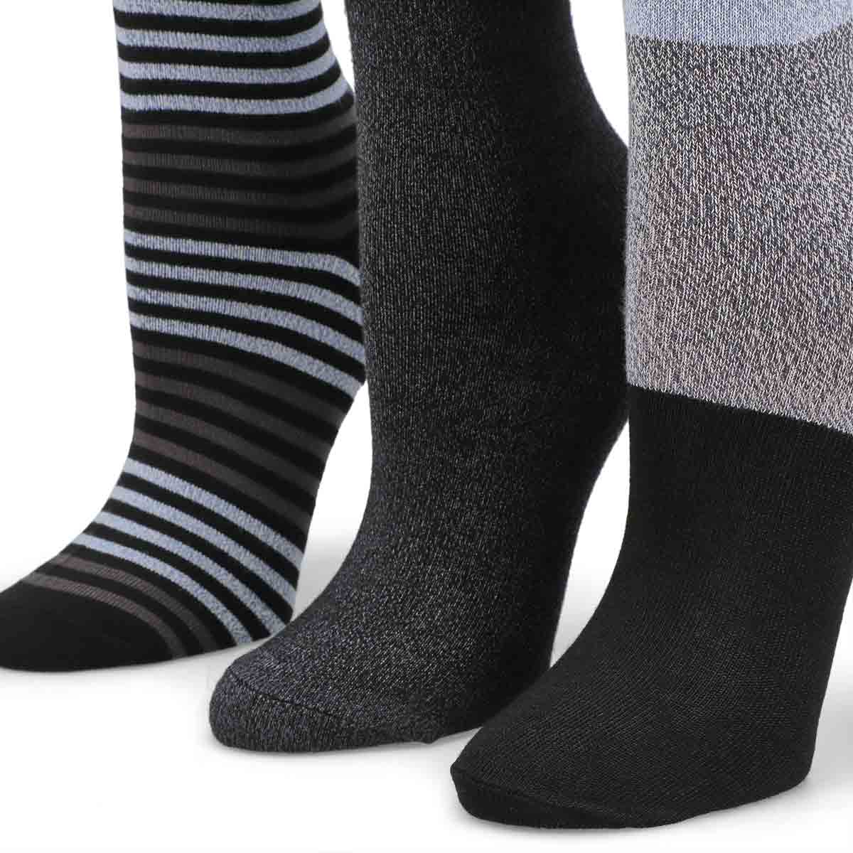 K Bell Women's Soft & Dreamy Crew Sock 3 Pack