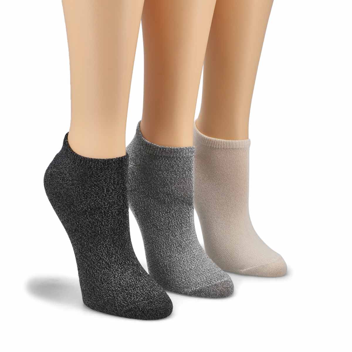 Women's Soft & Dreamy No Show Sock 6 Pack - Marled