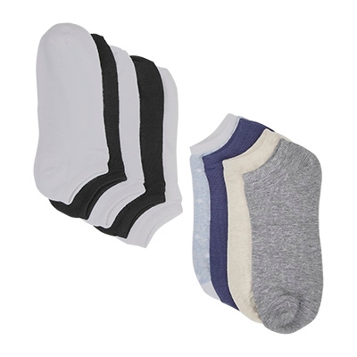 Lds Soft & Dreamy Pin Dot Sock 9 Pack - Multi