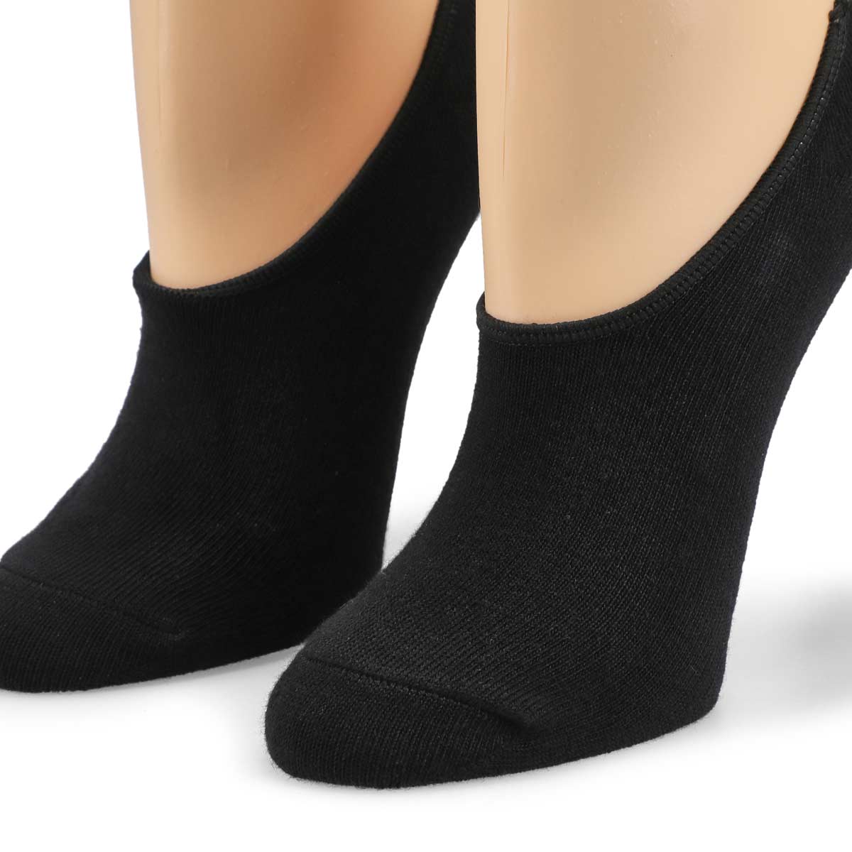 Socquettes sport SOLID, noir, femmes - 6 paires