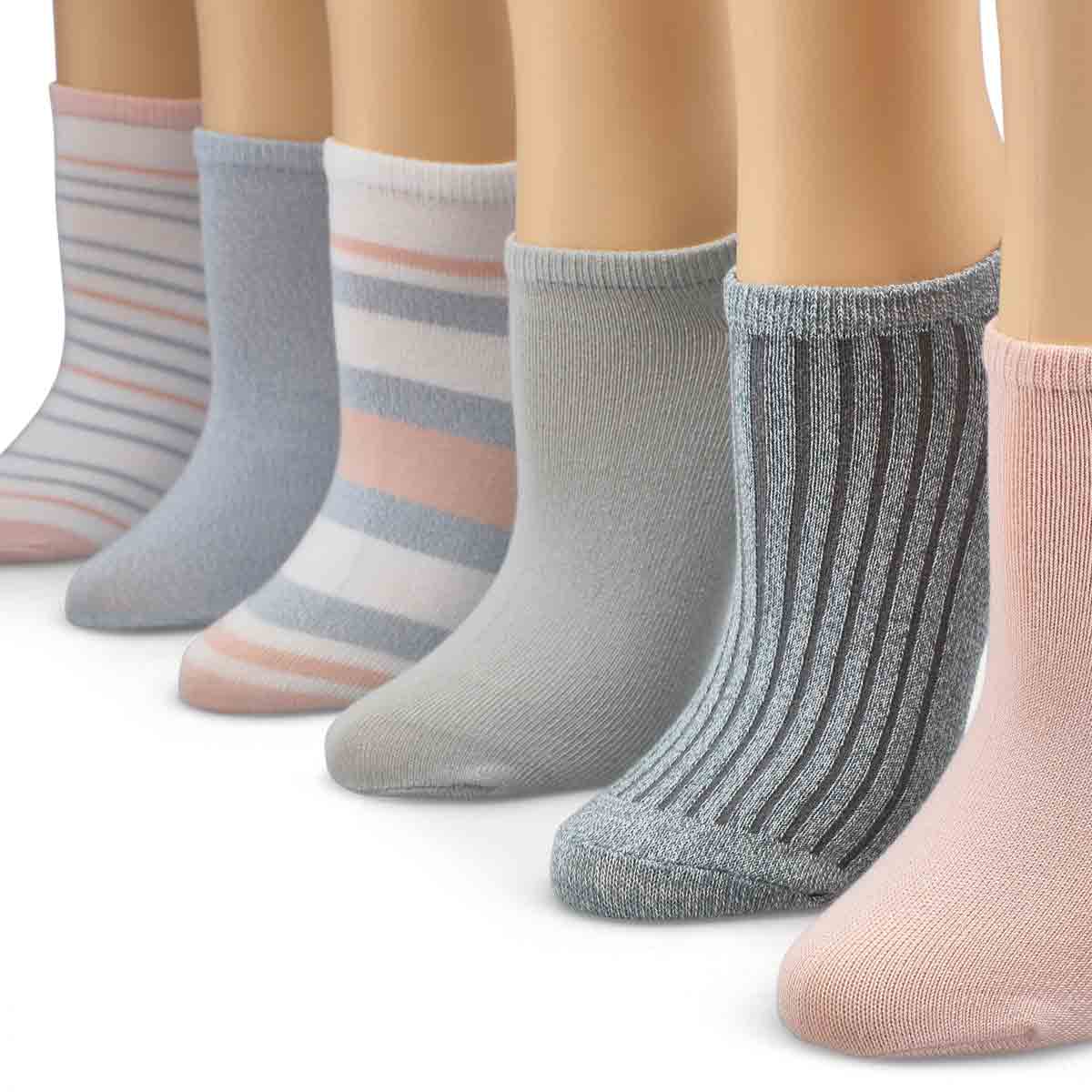 Women's Soft& Dreamy No Show Sock 6 Pack - Assorte