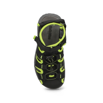 Boys' Kyle Fisherman Sandal - Black Lime/Green