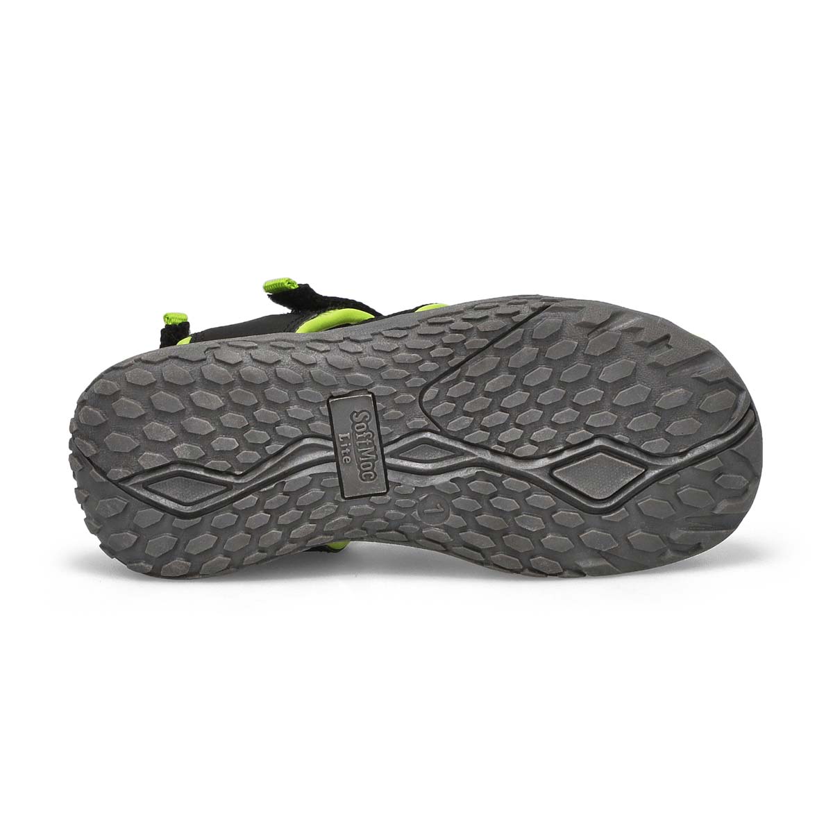 Boys' Kyle Fisherman Sandal - Black Lime/Green