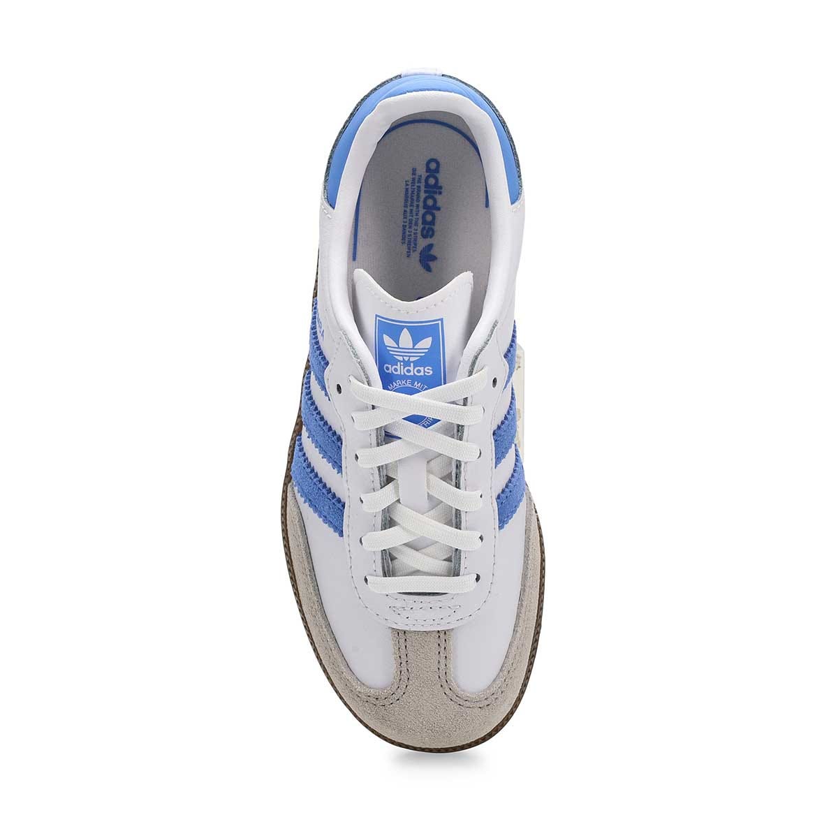Adidas Kids' Samba OG C Lace Up Sneaker - Wh | SoftMoc.com