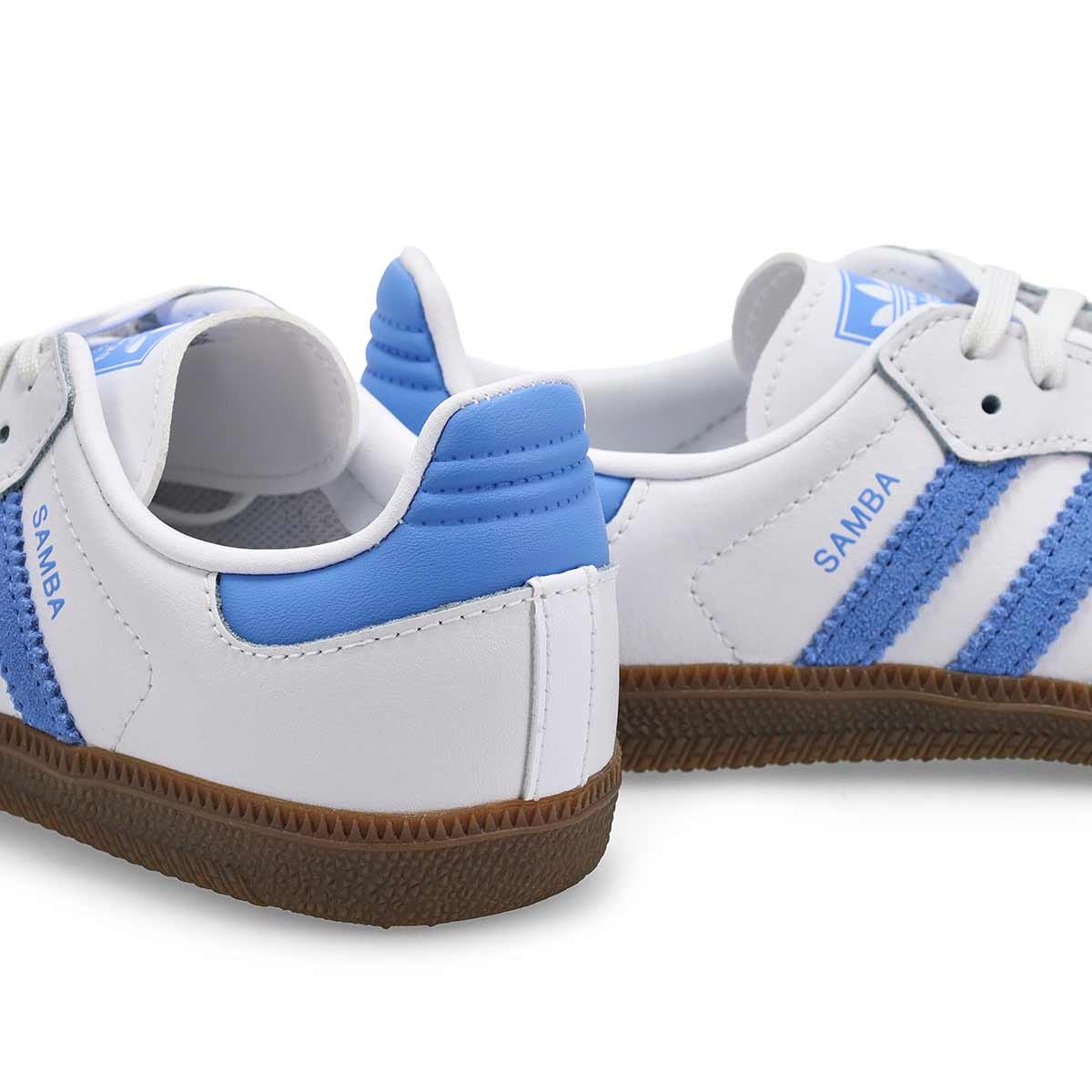 Adidas Kids' Samba OG C Lace Up Sneaker - Wh | SoftMoc.com