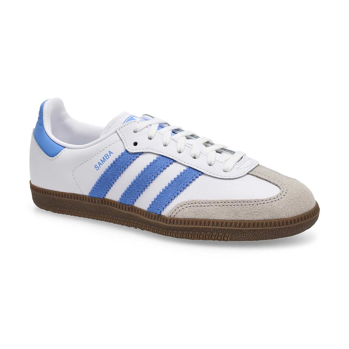 Adidas Kids' Samba OG J Lace Up Sneaker - Wh | SoftMoc.com
