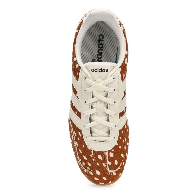 Espadrille femme Barreda Lo - Brun prélové/Blanc cassé/Brun ombré