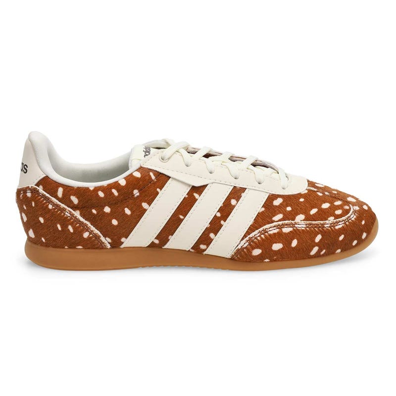 Espadrille femme Barreda Lo - Brun prélové/Blanc cassé/Brun ombré