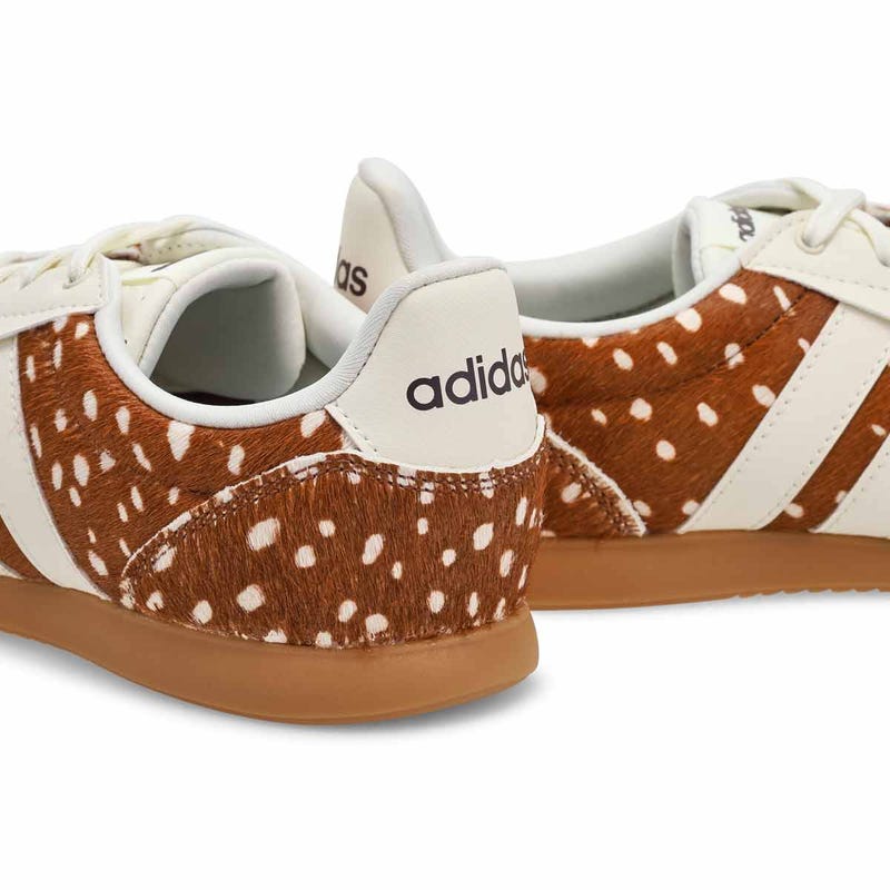 Espadrille femme Barreda Lo - Brun prélové/Blanc cassé/Brun ombré