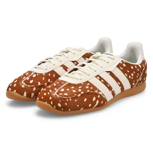 Espadrille femme Barreda Lo - Brun prélové/Blanc cassé/Brun ombré